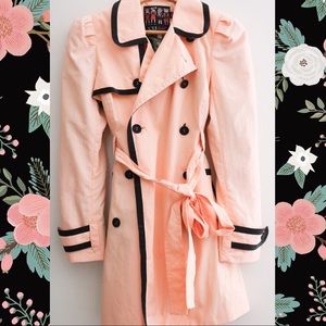 Forever 21 Peach and Black Coat